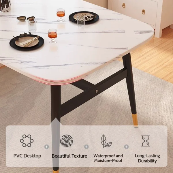 cn-11134207-820l4-mg4yqn5i25u4dc.webp Modern Marble Top Dining Table L120cm W70cm