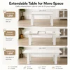 Extendable Dining Table 120-160CM 4-8 Seater