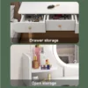 Dressing Table With LED Mirror