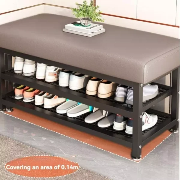 Shoe Storage Changing Bench