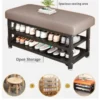 Shoe Storage Changing Bench