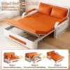 my-11134207-820l5-mhugowaipo1ybf.webp Metal Folding Sofa Bed 2 Seater