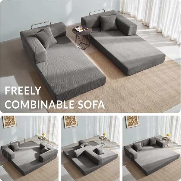2-6 Seater Compressed Sofa Bed