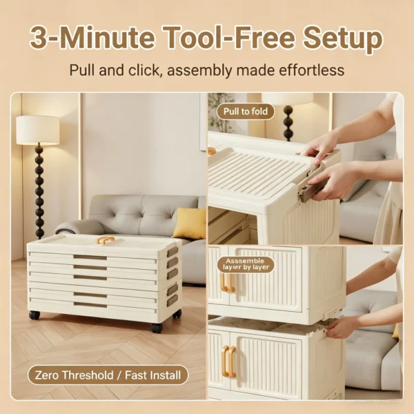 my-11134207-820l5-mn0wumev0xdx1c.webp KUKAA Multi Layer Foldable Storage Cabinet