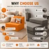 Foldable Fabric Sofa Bed