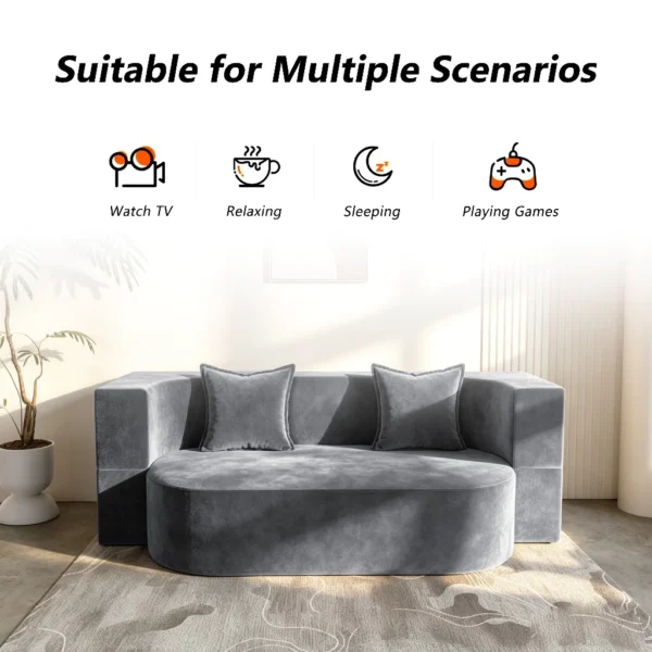 3 Seater Foldable Sofa Bed