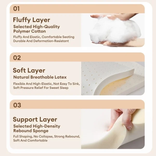 Cream Extendable Pull Out Sofa Bed