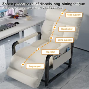 Folding Lazy Sofa Office Chair