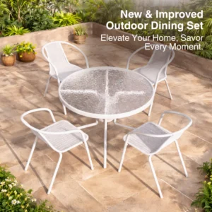 Outdoor Balcony Table Chair Set
