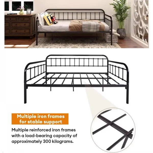 my-11134207-820lf-mhis63qkh0cj8a.webp Heavy Duty Metal Day Bed