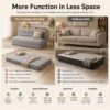 my-11134207-820lf-mr2p6z6d7fnr1c.webp Grey Foldable Tatami Sofa Bed
