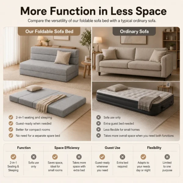 my-11134207-820lf-mr2p6z6d7fnr1c.webp Grey Foldable Tatami Sofa Bed