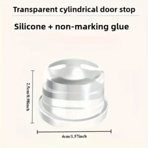 Silicone Transparent Door Stopper