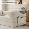 Compressed Corduroy Sofa Bed